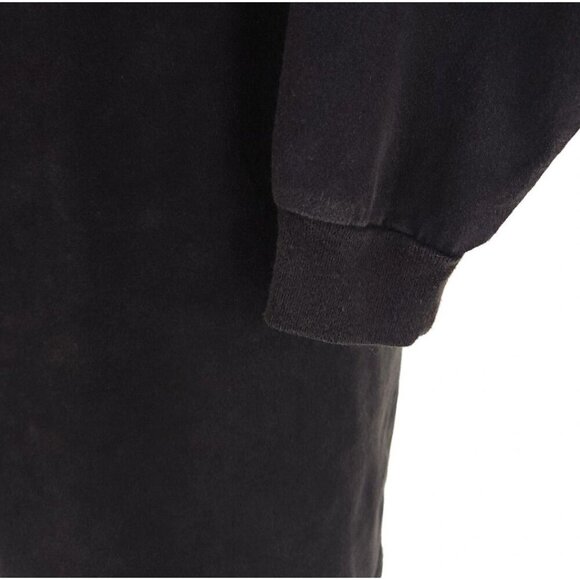 Polythene Optics Silver Stems Long Sleeve T-Shirt Size M Mens Black - Picture 6 of 11